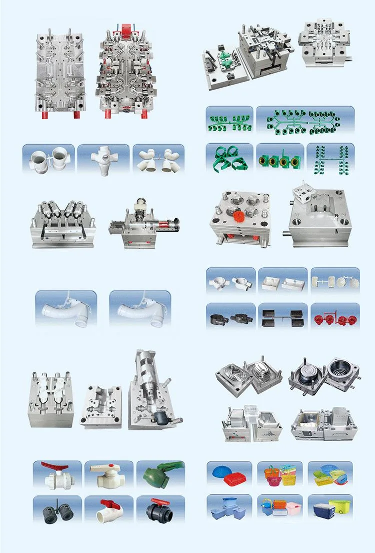 Plastic Injection PPR Water Pipe Fitting Mould in Peru Market